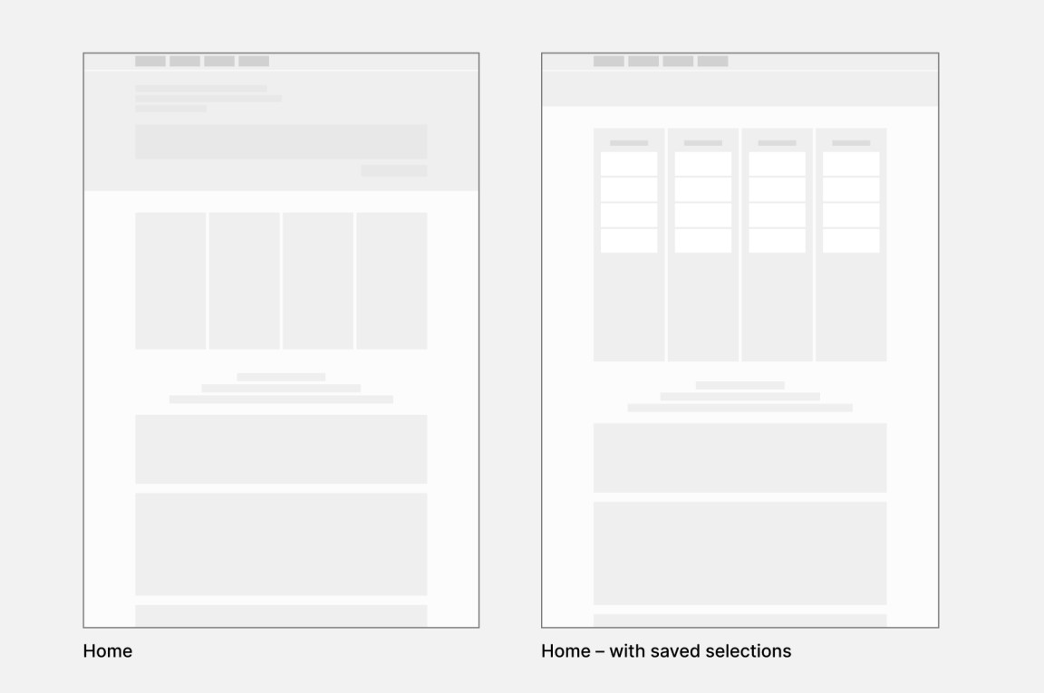 Full width visual break